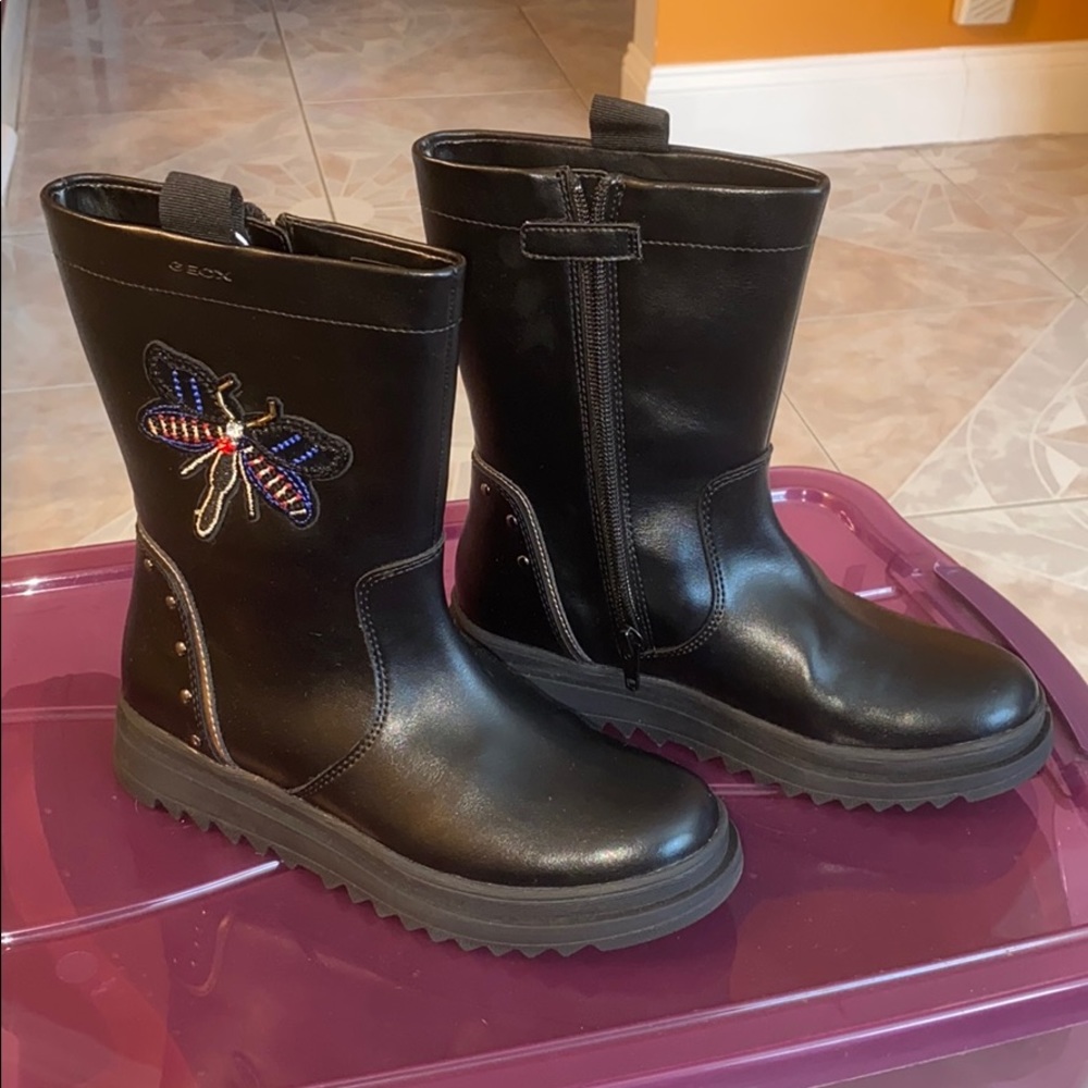 Black boots For girls
